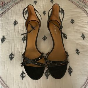 Coach Studded Heels